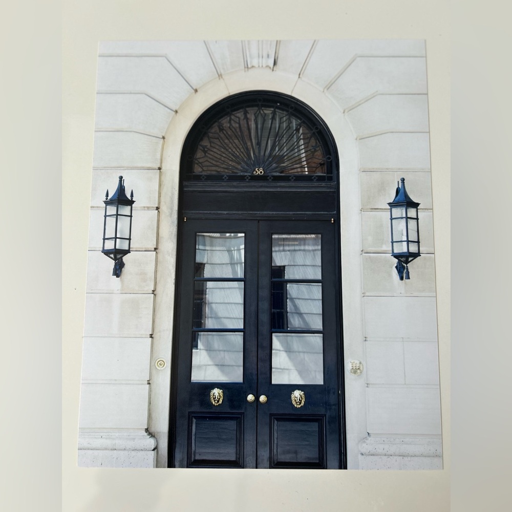 Elegant Photo of NYC Double Doors